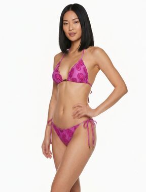 Vix Paula Hermanny Leela Paisley Bikini Set Pink Purple Paisley M